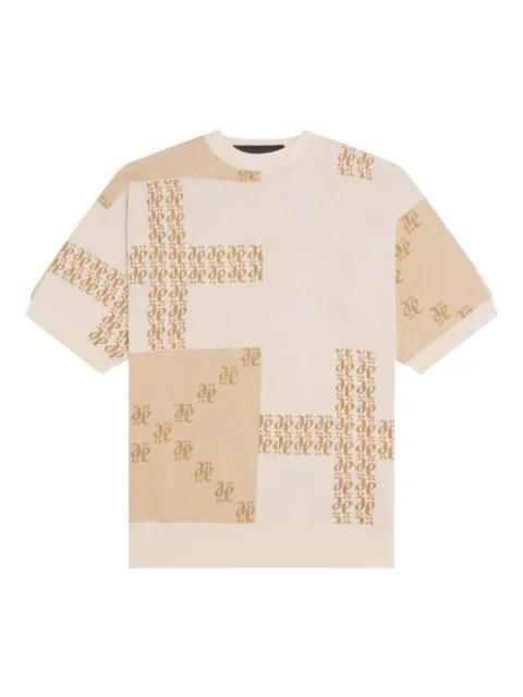 Biscotto crew-neck  T-shirt by PLACE OF ELMS