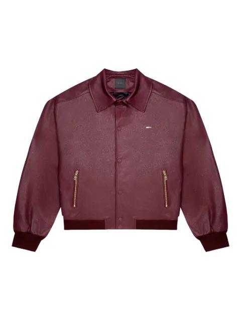 Red Diamond classic-collar  jacket by PLACE OF ELMS