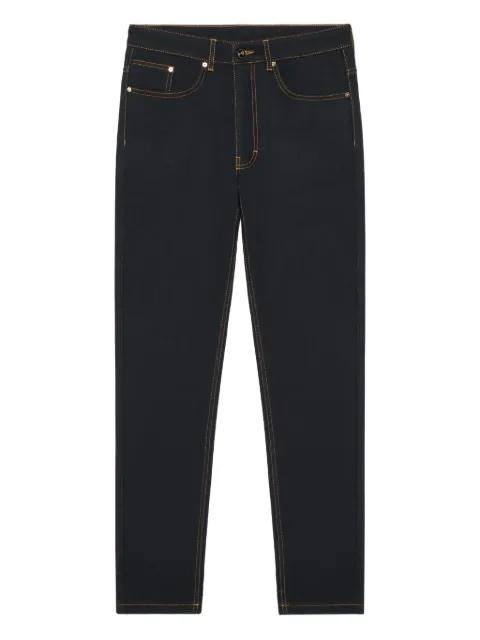 button-fastening jeans by PLACE OF ELMS