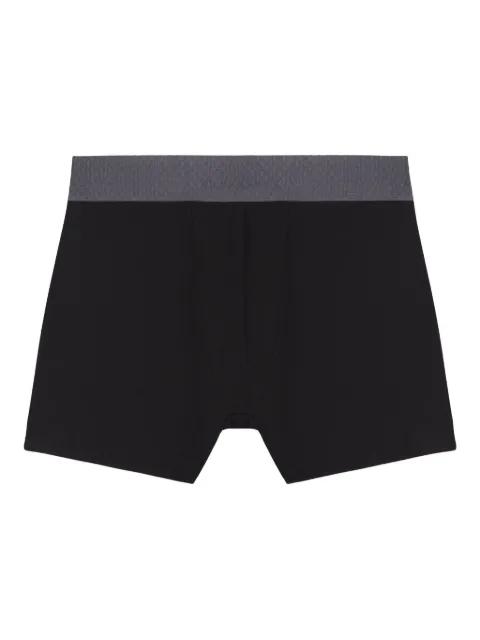elastic-waist boxer shorts by PLACE OF ELMS