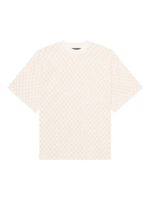 logo-pattern T-shirt by PLACE OF ELMS