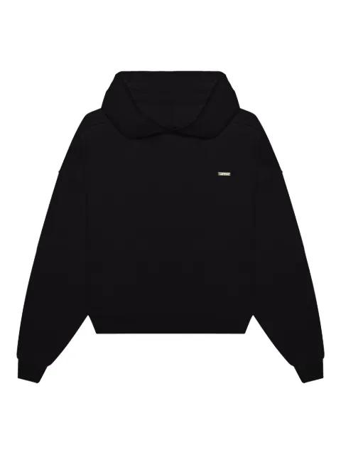 logo-plaque hoodie by PLACE OF ELMS