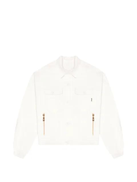 long-sleeve denim jacket by PLACE OF ELMS