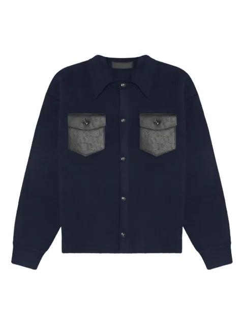 monolink-detail jacket by PLACE OF ELMS