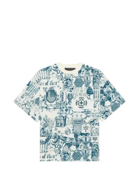 printed T-shirt by PLACE OF ELMS