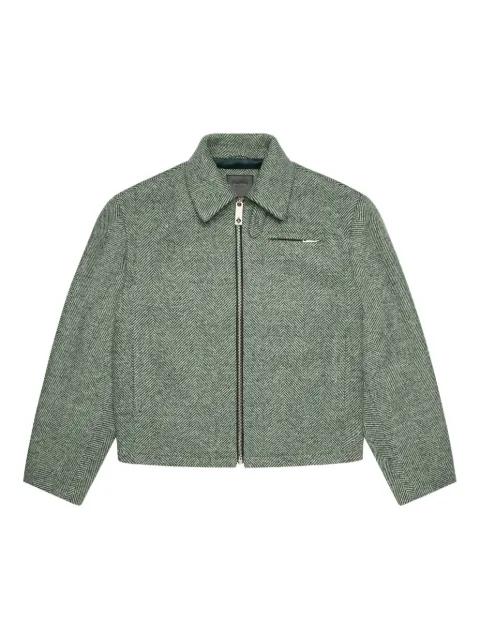zip-fastening jacket by PLACE OF ELMS