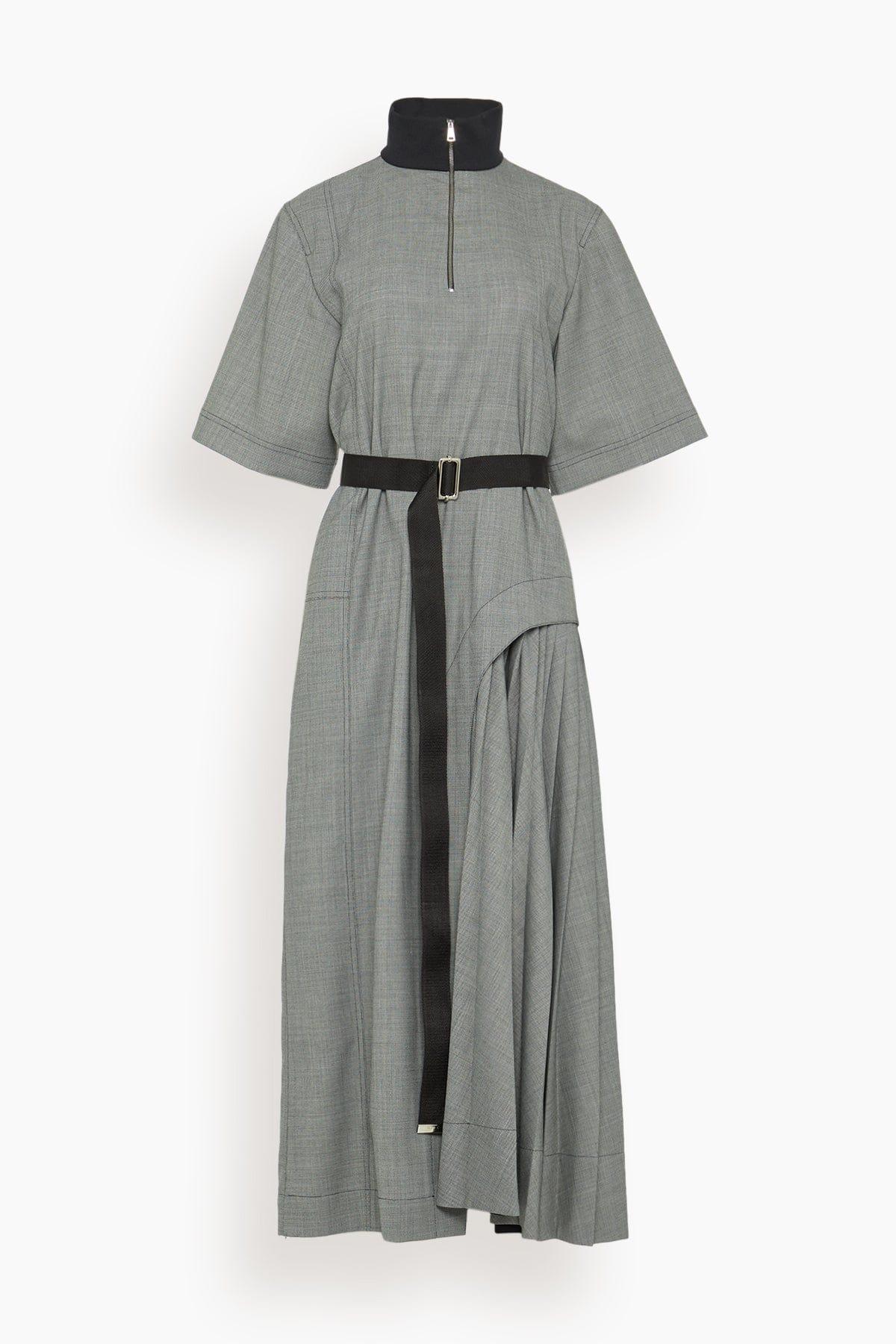 Dress in Black Melange by PLAN C
