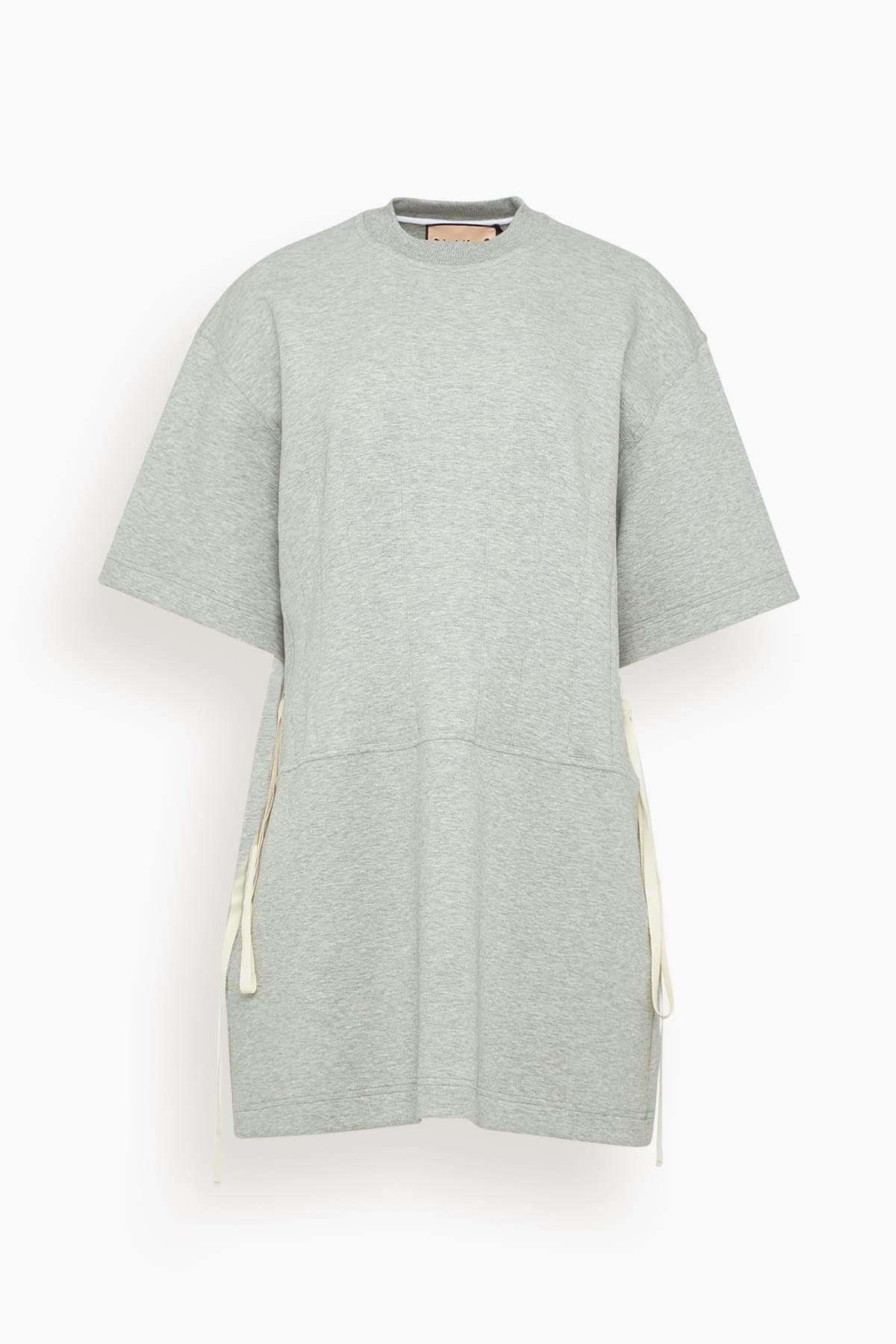 Dress in Granite Grey Melange by PLAN C