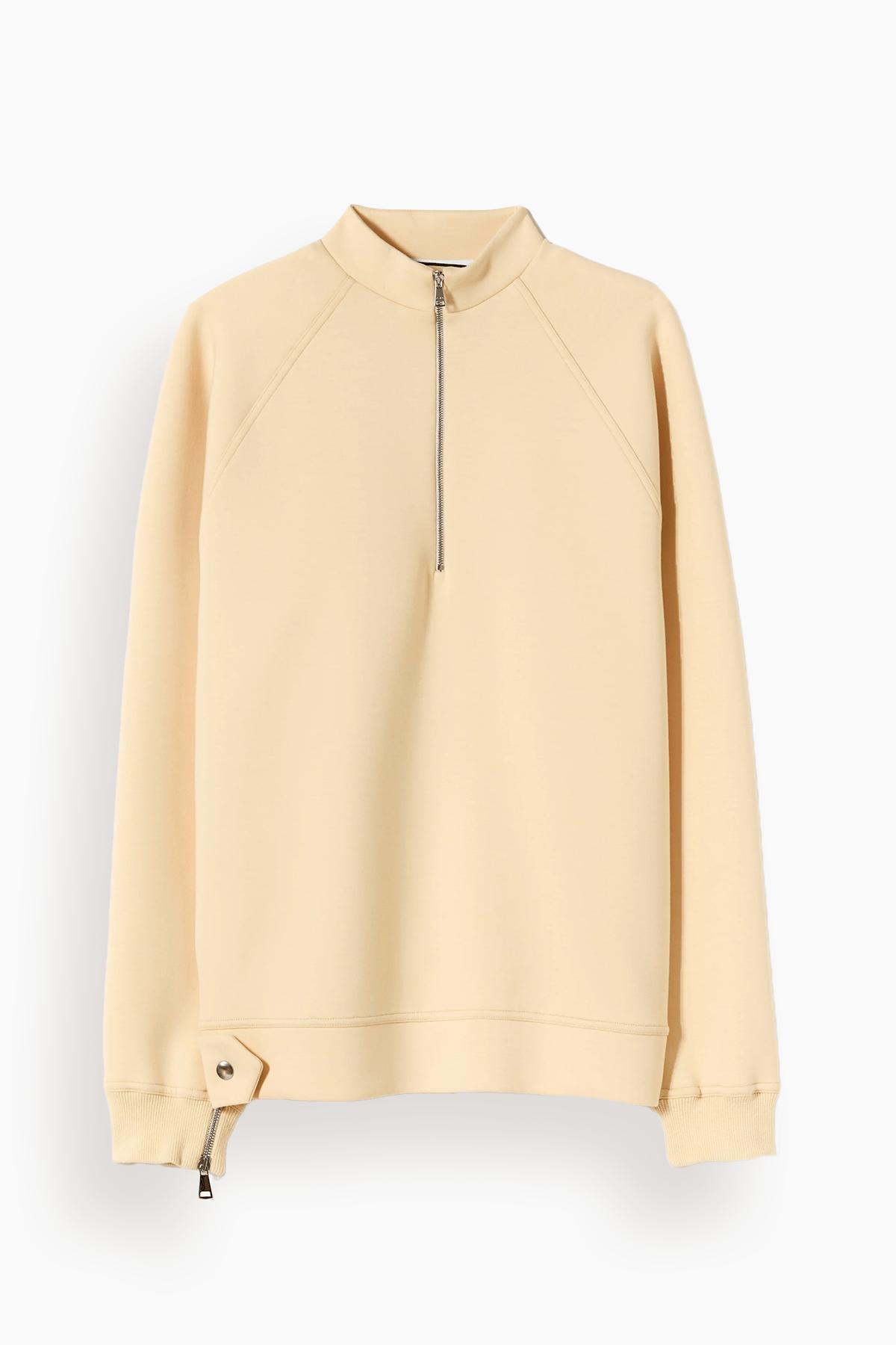 Long Sleeve Sweater in Straw by PLAN C