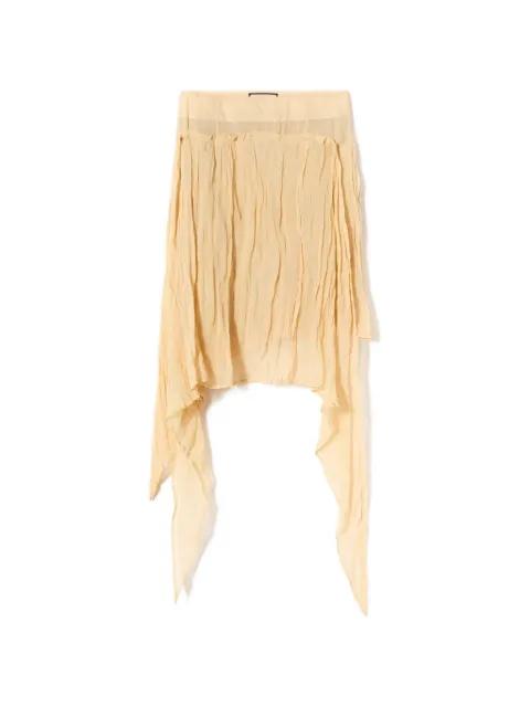 asymmetric skirt by PLAN C