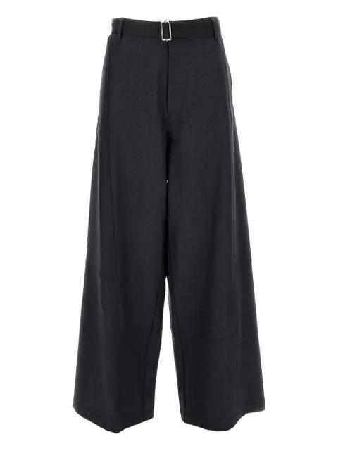 belted trousers by PLAN C
