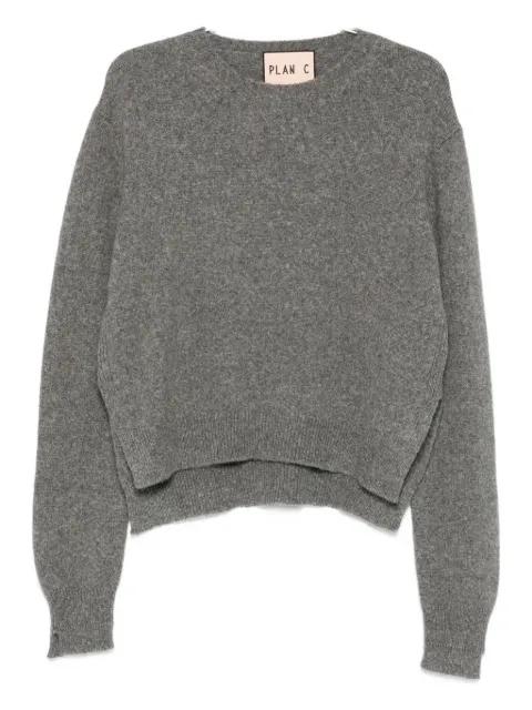 crewneck top by PLAN C