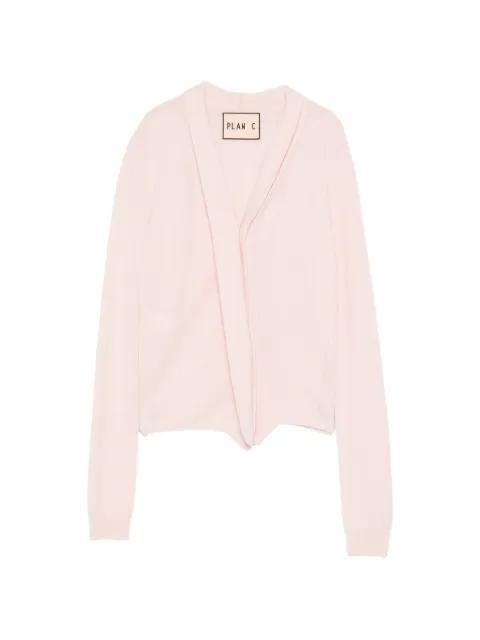 crossover cardigan by PLAN C