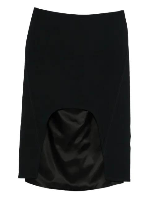 cut-out midi skirt by PLAN C