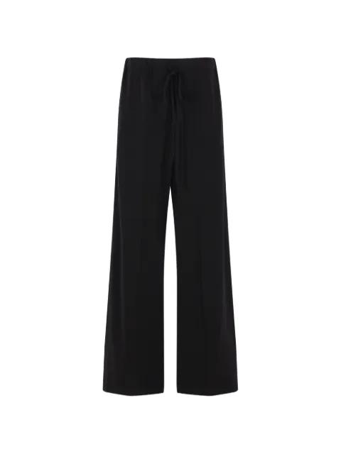 drawstring palazzo pants by PLAN C