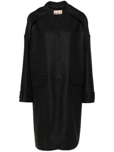 felted coat by PLAN C