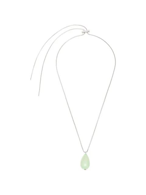 paper-pearl necklace by PLAN C