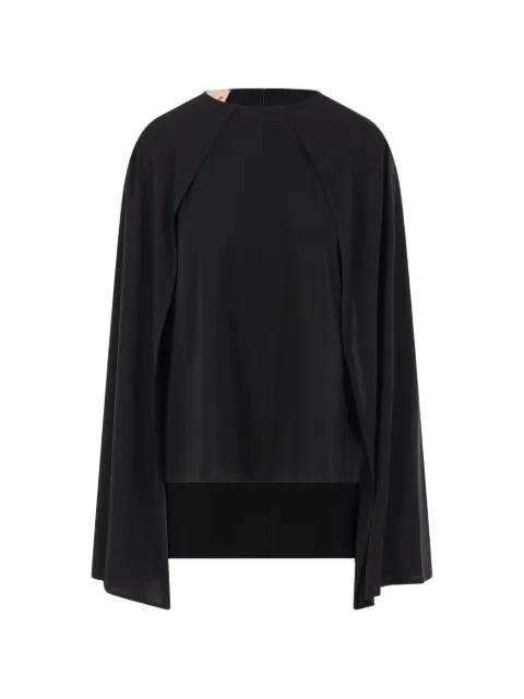 scarf blouse by PLAN C