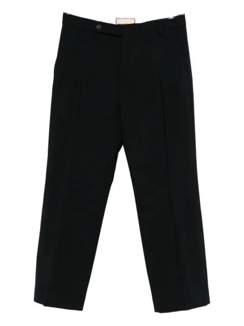 seam-detail trousers by PLAN C