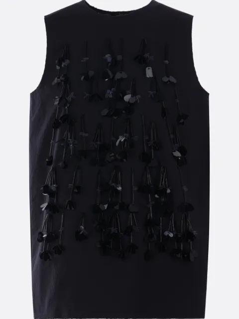 sequin-embellished top by PLAN C