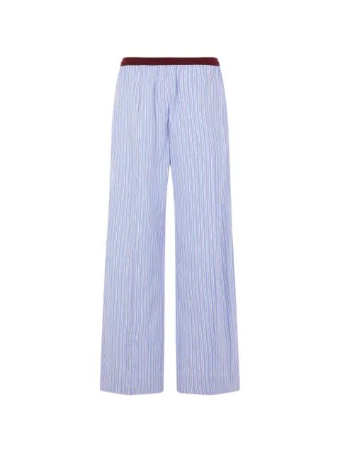 striped palazzo pants by PLAN C