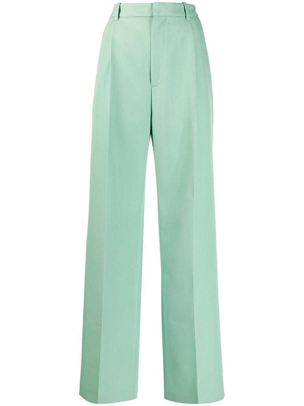 tailored wide-leg trousers by PLAN C