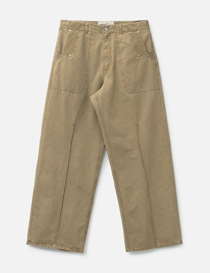 Pin Tuck Work Pants by PLATEAU STUDIO
