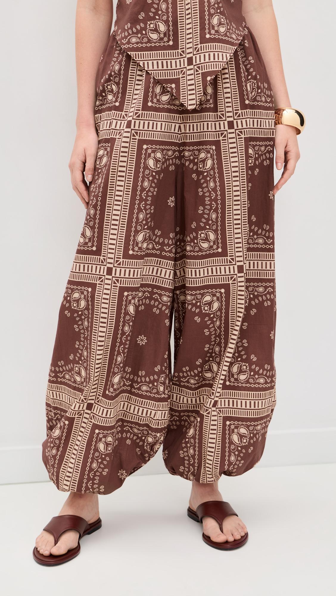 Bandana Balloon Pants by PLAYA LUCILA