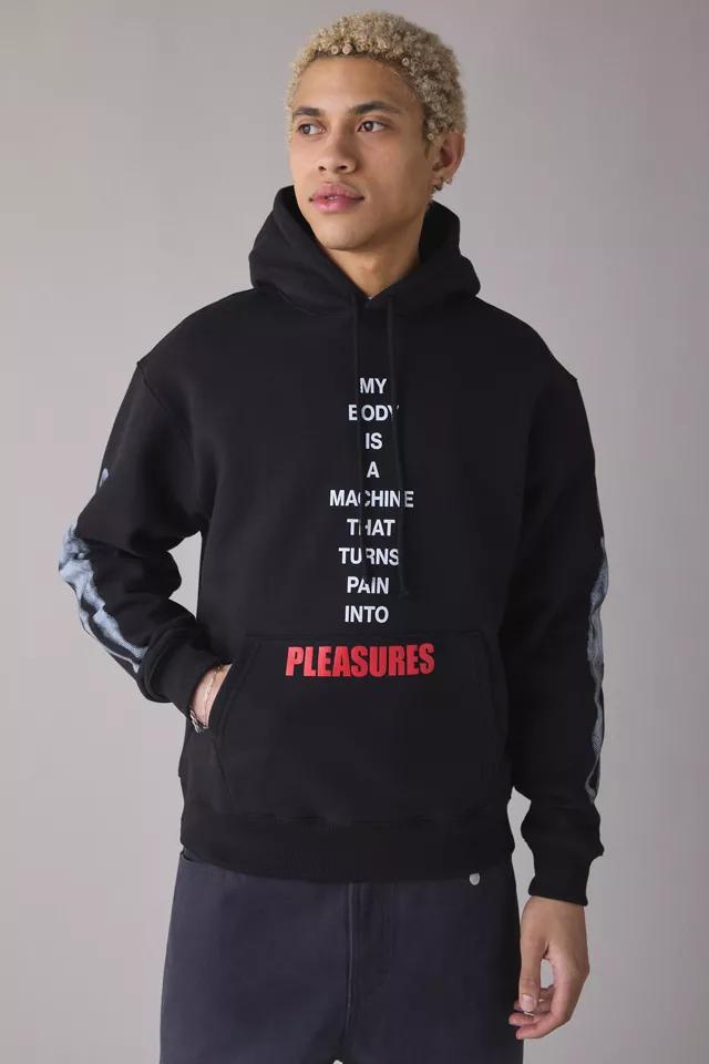 PLEASURES Machine Graphic Hoodie Sweatshirt by PLEASURES