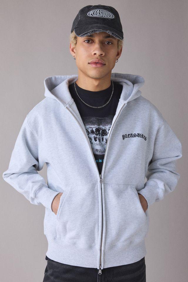 PLEASURES Neural Zip Hoodie Sweatshirt by PLEASURES