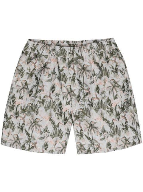 Parrot jacquard bermuda shorts by PLEASURES
