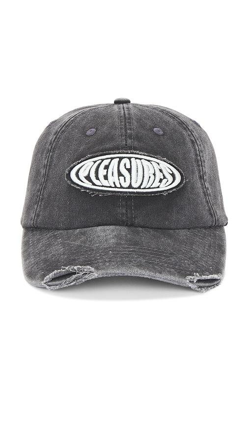 Pleasures Bubble Rip Cap in Black by PLEASURES
