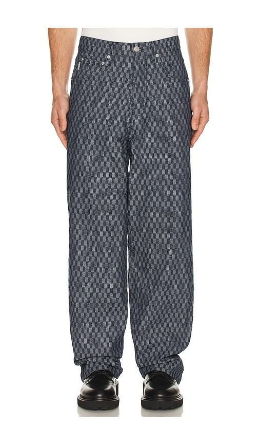 Pleasures Formula Baggy Jeans in Blue by PLEASURES