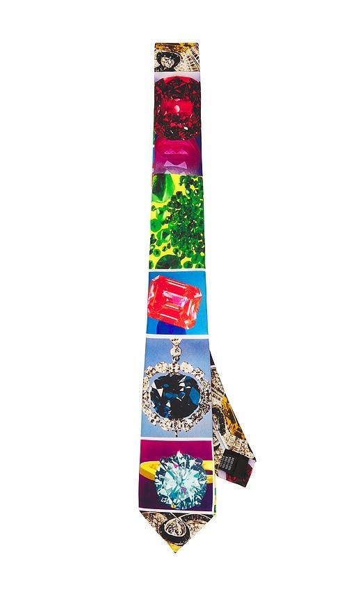 Pleasures Jewel Necktie in Blue by PLEASURES