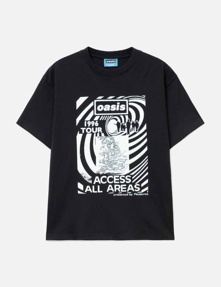 Pleasures X Oasis All Access T-Shirt by PLEASURES