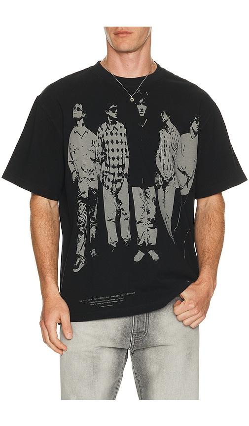 Pleasures x Oasis Definitely Heavyweight Shirt in Black by PLEASURES
