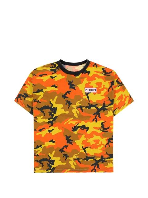 Sensation camouflage-print T-shirt by PLEASURES