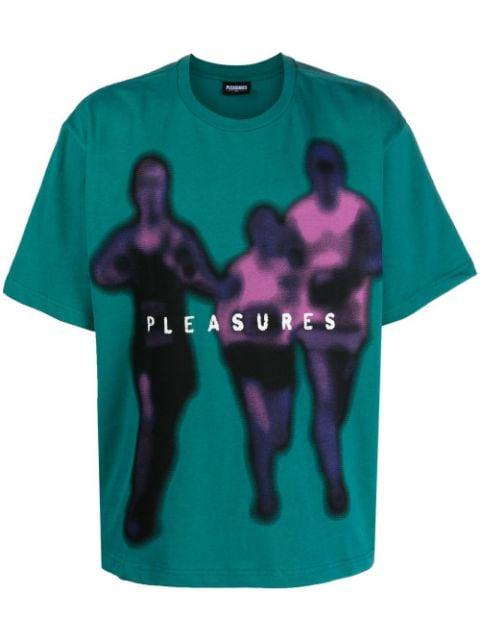 graphic-print T-shirt by PLEASURES