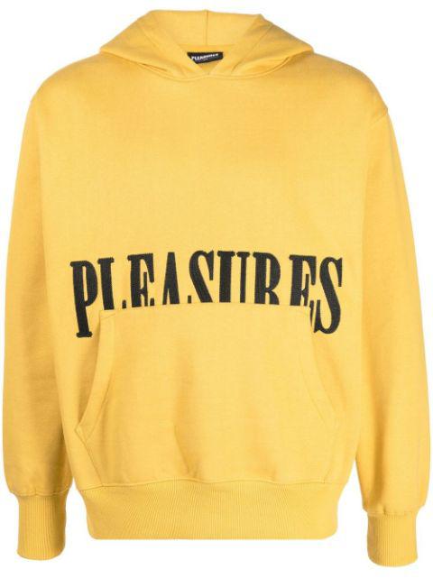 logo-embroidered hoodie by PLEASURES