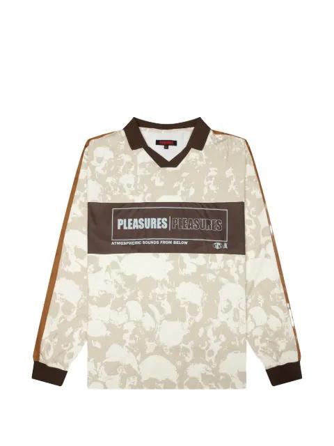 long sleeve skull jersey by PLEASURES