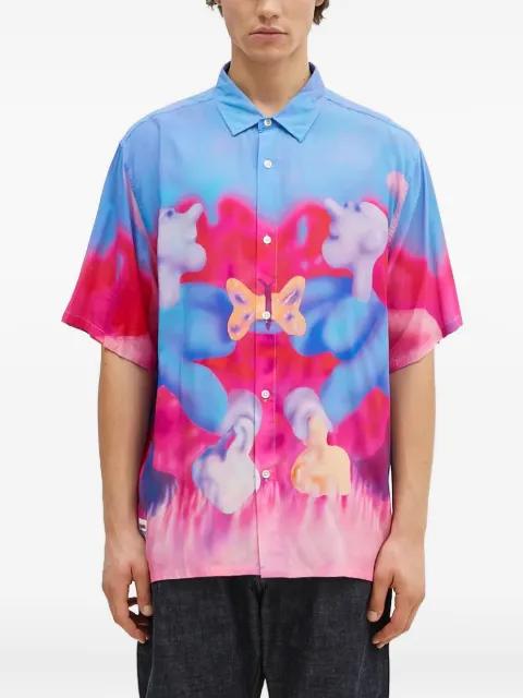 printed short-sleeve shirt by PLEASURES