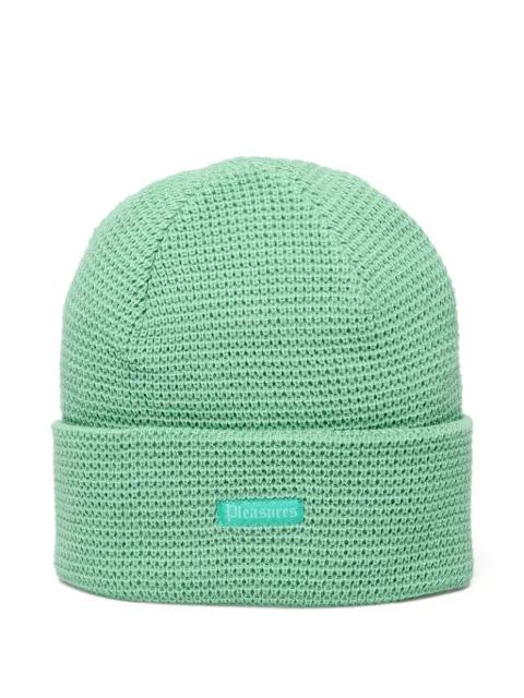 waffle-knit beanie by PLEASURES