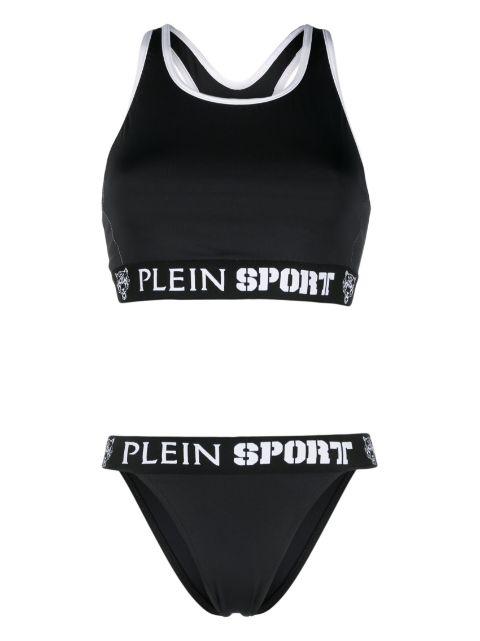 Baroque Tiger bikini set by PLEIN SPORT