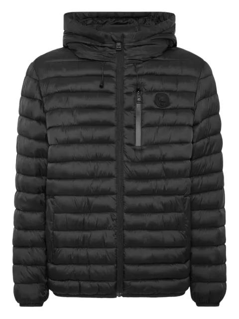 Bollo Tiger quilted hoodied jacket by PLEIN SPORT