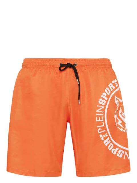Carbon Tiger swim shorts by PLEIN SPORT