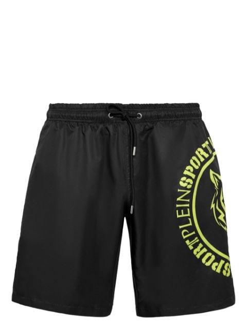 Carbon Tiger swim shorts by PLEIN SPORT