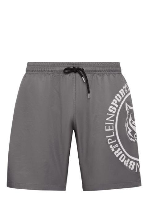 Carbon Tiger swim shorts by PLEIN SPORT