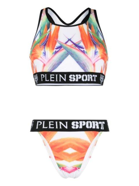 Flowers bikini set by PLEIN SPORT