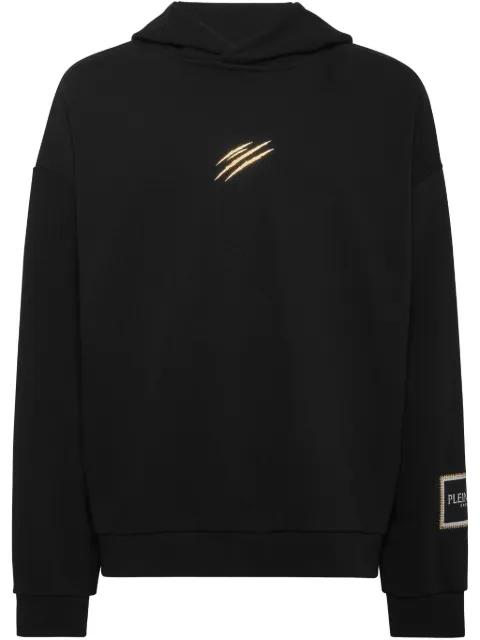 Label hoodie by PLEIN SPORT