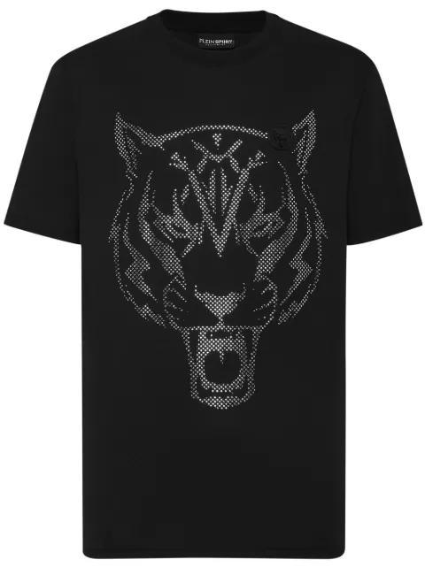 Lamina Tiger cotton T-shirt by PLEIN SPORT